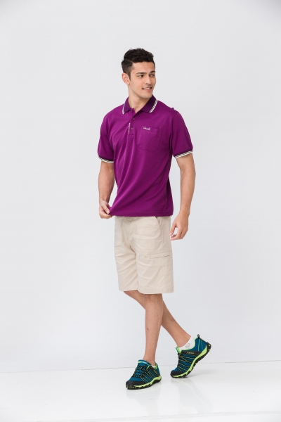 棉質運動休閒POLO短衫823003